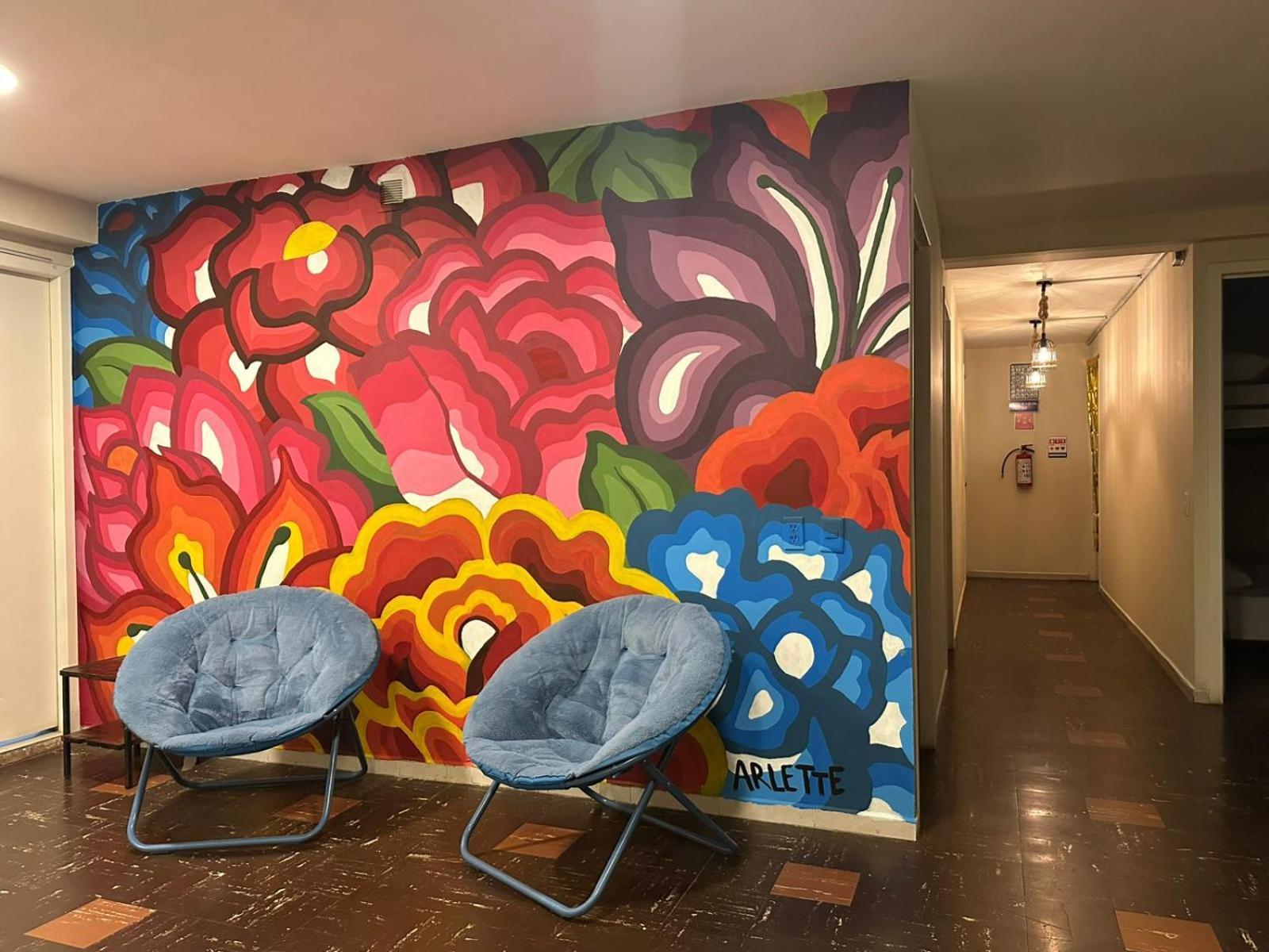 Casa Talavera Hostel Kota Meksiko Bagian luar foto