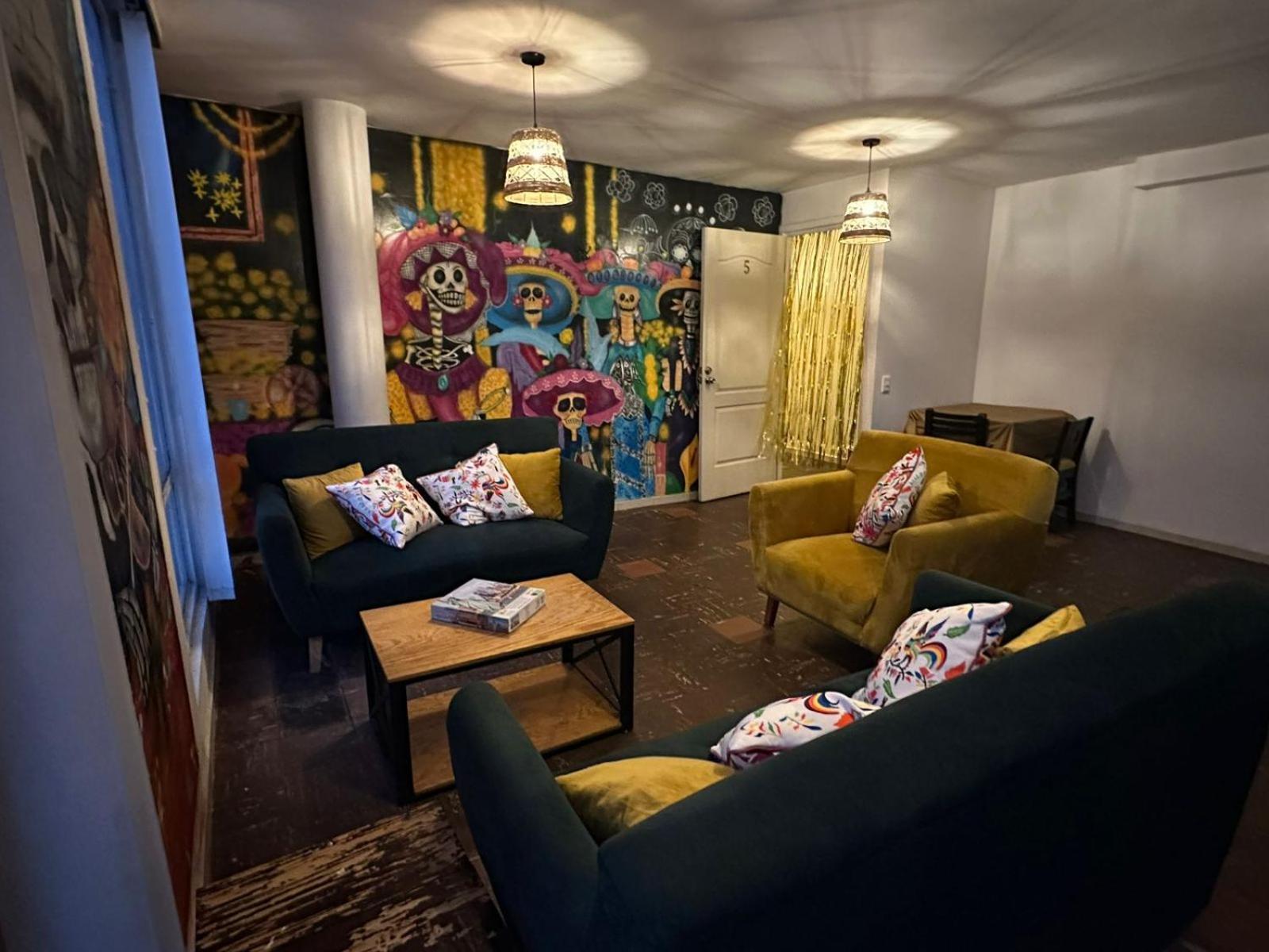 Casa Talavera Hostel Kota Meksiko Bagian luar foto